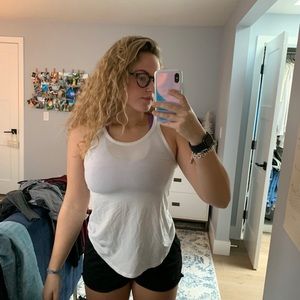 Lululemon white tank!